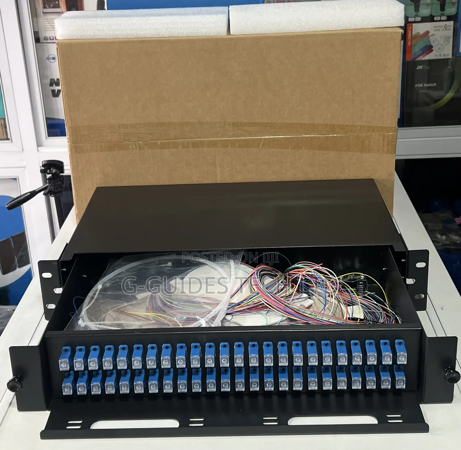 48-Port Fiber Odf With Sc Connector,48port Fiber Patch Panel