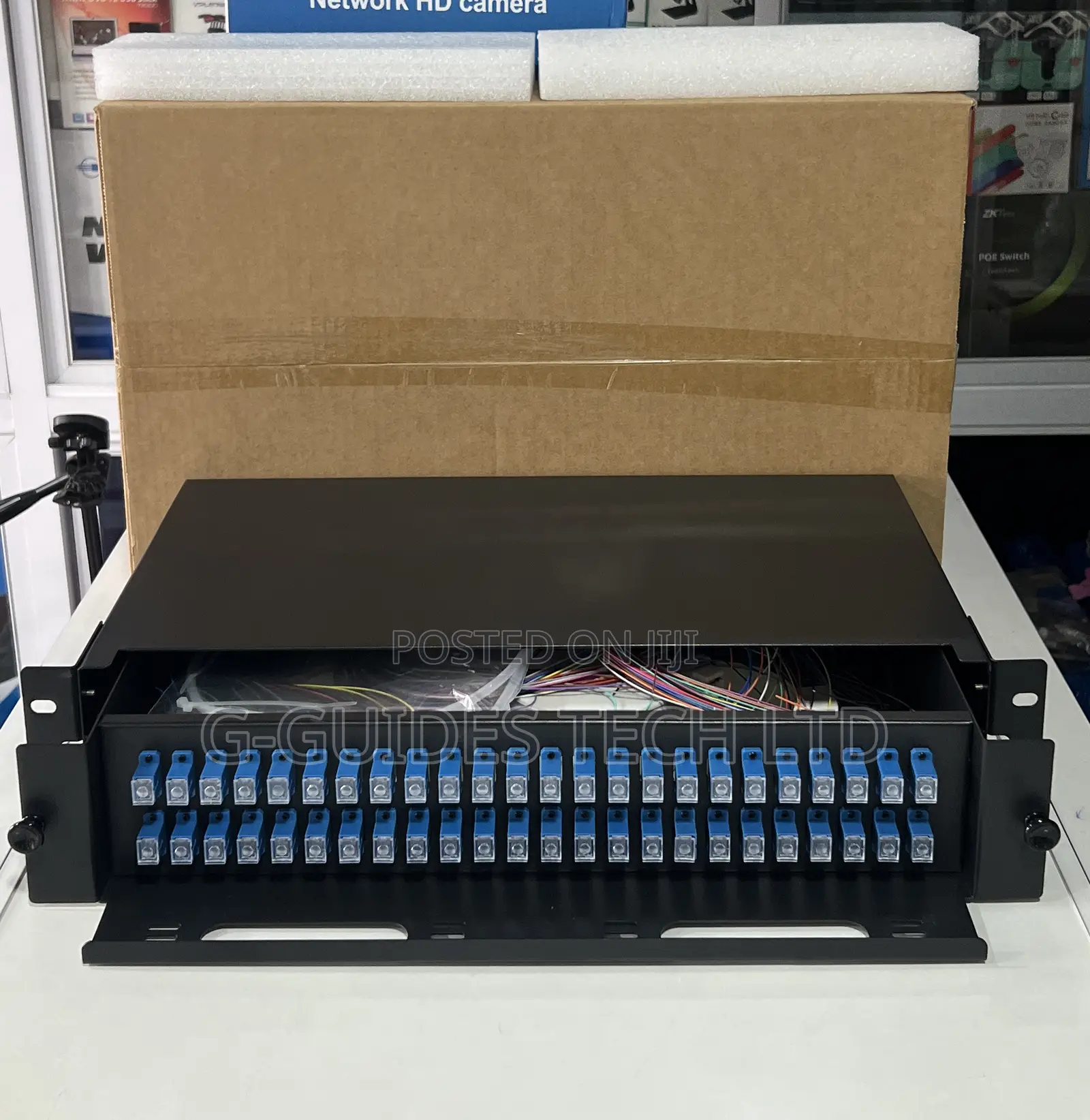 48-Port Fiber Odf With Sc Connector,48port Fiber Patch Panel