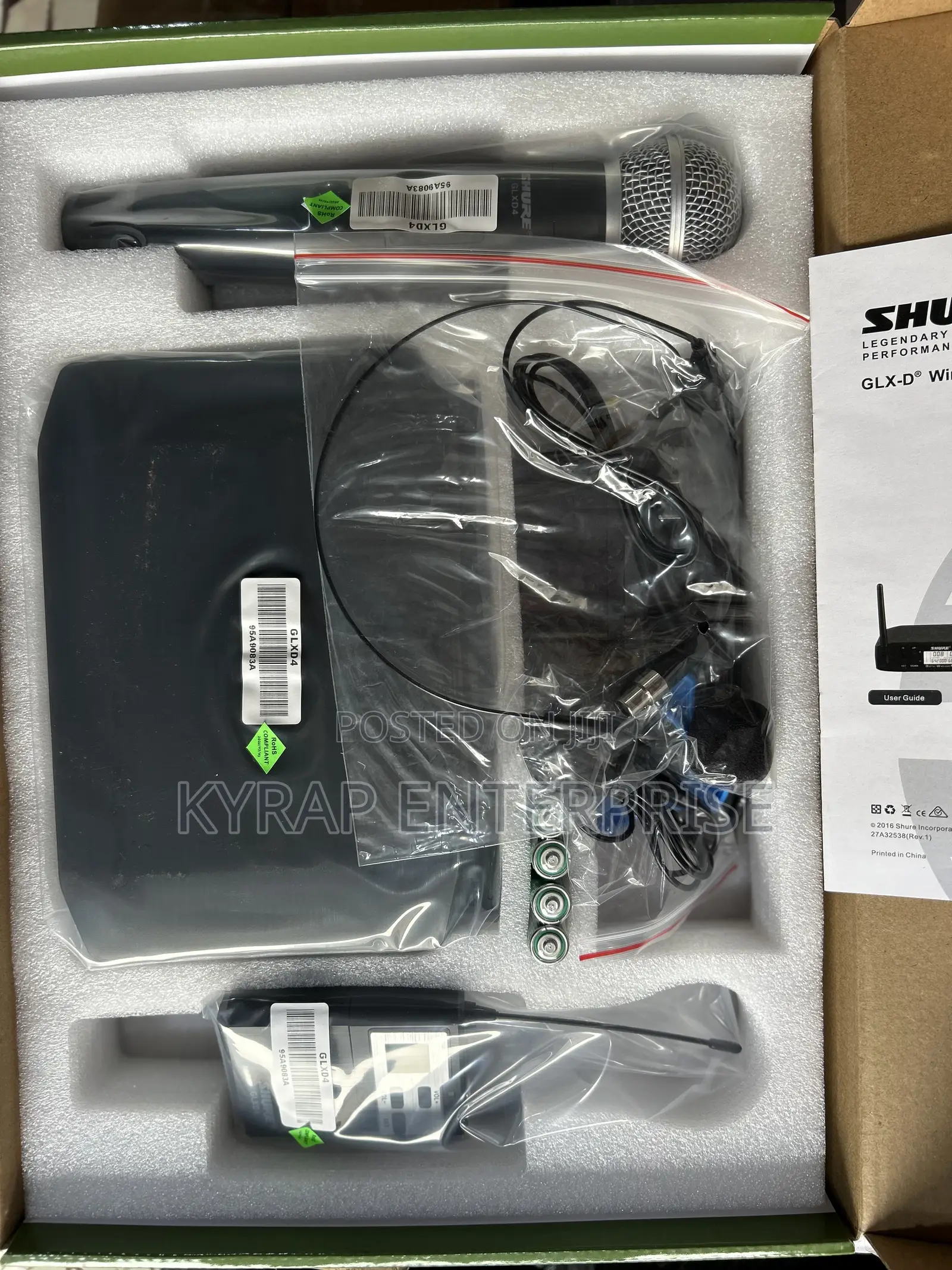 Shure Glxd4 3 in 1 Microphone