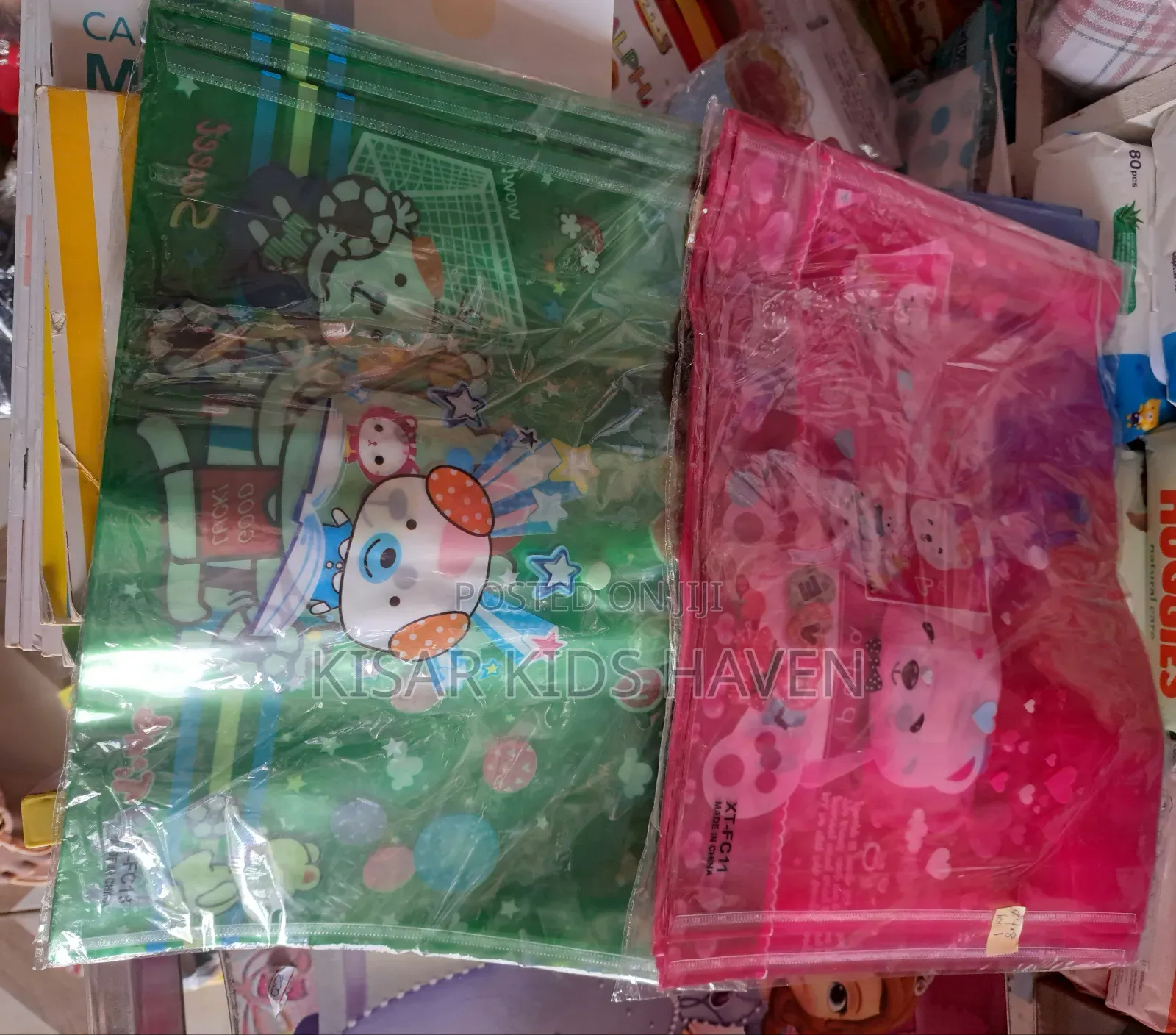 Kids Clear Bag / File ( 12pieces)