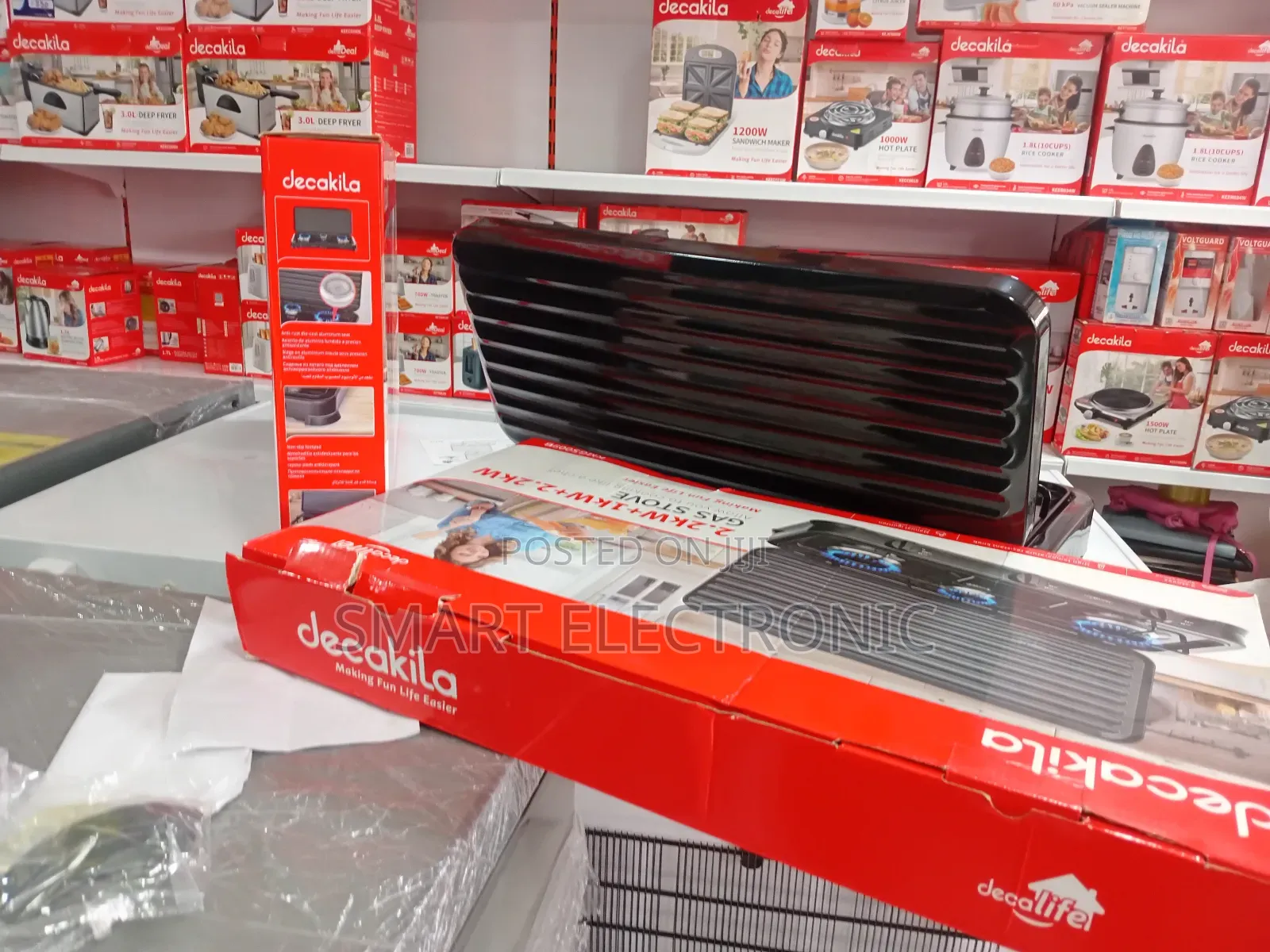 Decakila Gas Stove Perfect for Home Cook and Professional