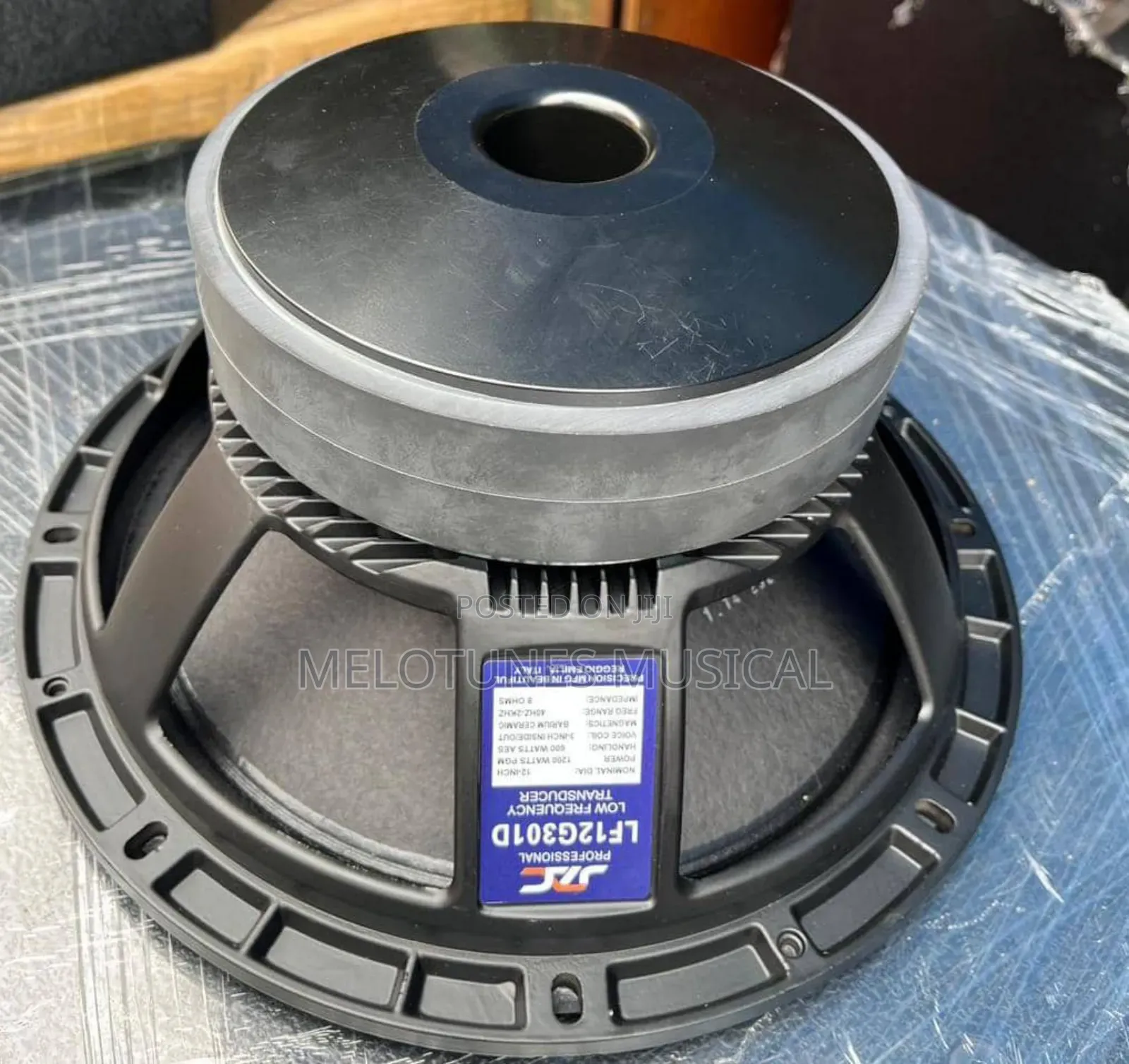 Jac 12inches Double Magnet 1200watt Naked Speakers [1pair]