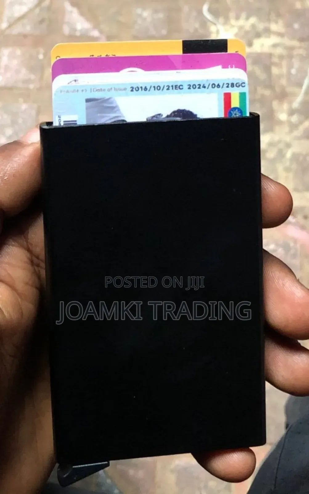 Rfid Aluminium Wallet Multi Card Holder