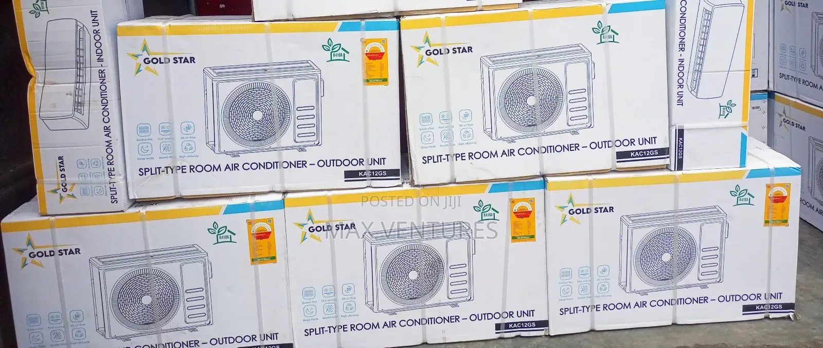 Remote Control Gold Star 1.5hp Air Conditioner Split System
