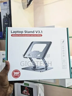 Swivel Laptop and Tablet Stand 3600 V3.1 Rotating Base