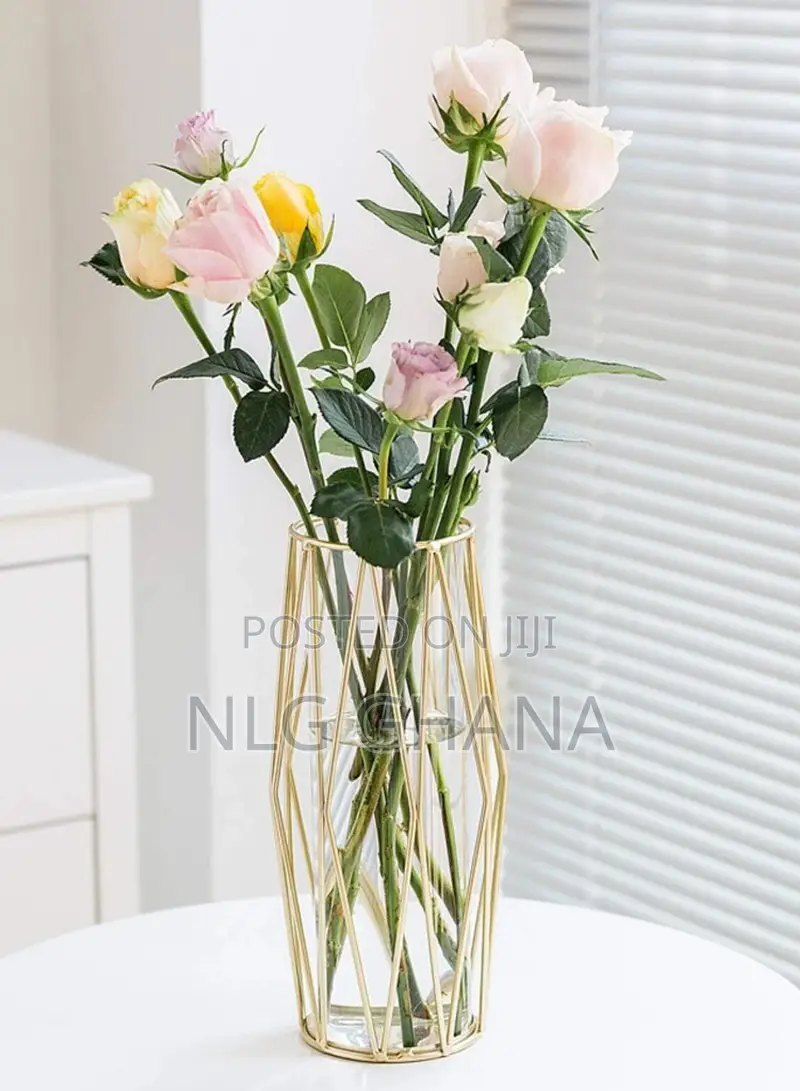 Lantern Shaped Hydroponic Transparent Glass Vase. Ghx3755