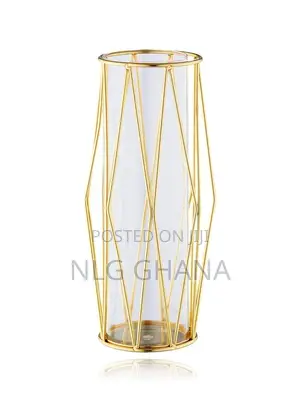 Lantern Shaped Hydroponic Transparent Glass Vase. Ghx3755