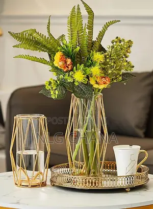 Lantern Shaped Hydroponic Transparent Glass Vase. Ghx3755