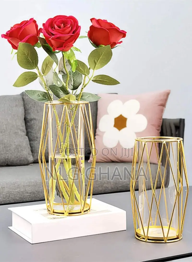 Lantern Shaped Hydroponic Transparent Glass Vase. Ghx3755