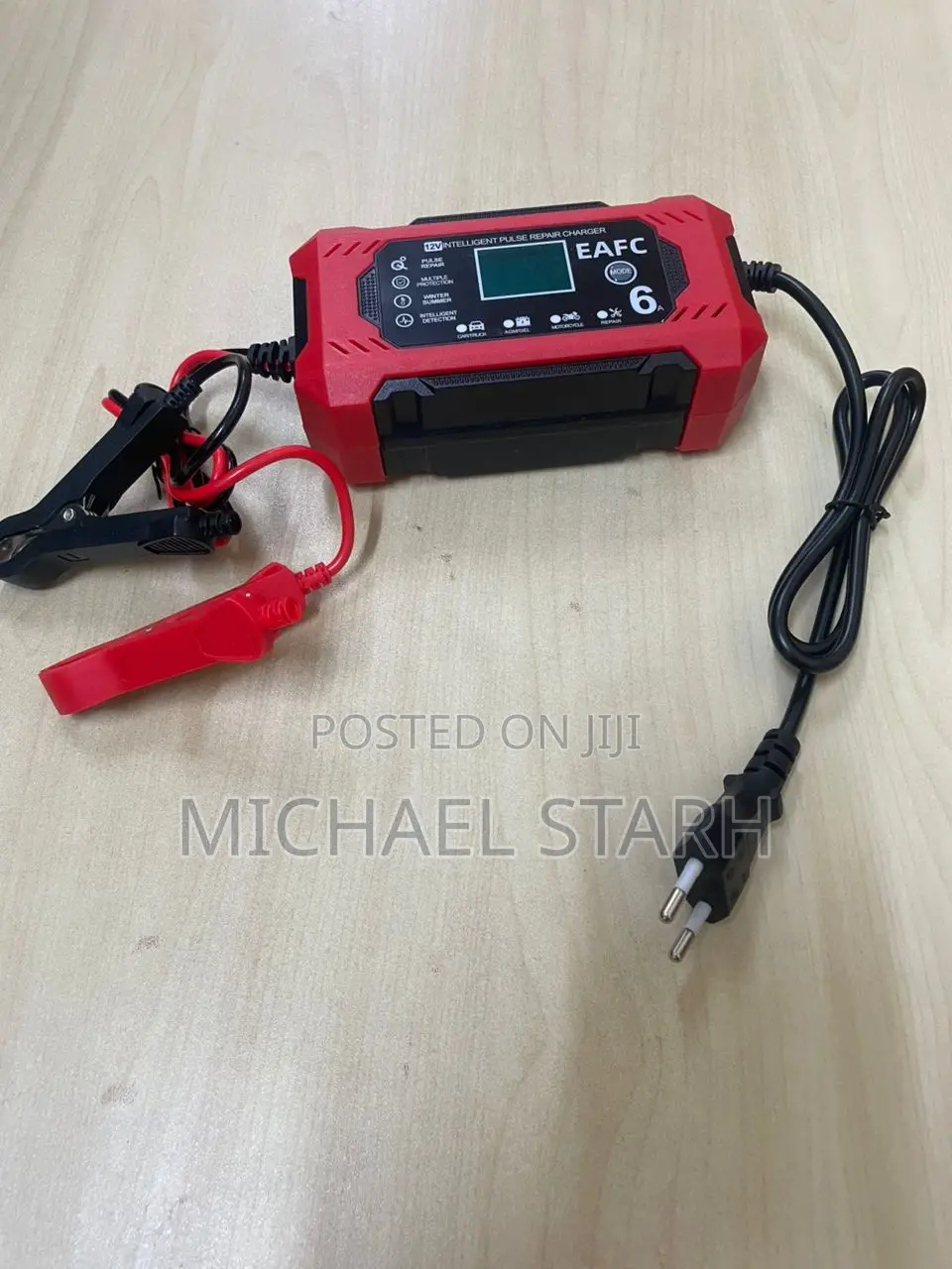 Car Battery Charger 6a 12v Car and Motor Battery Charger