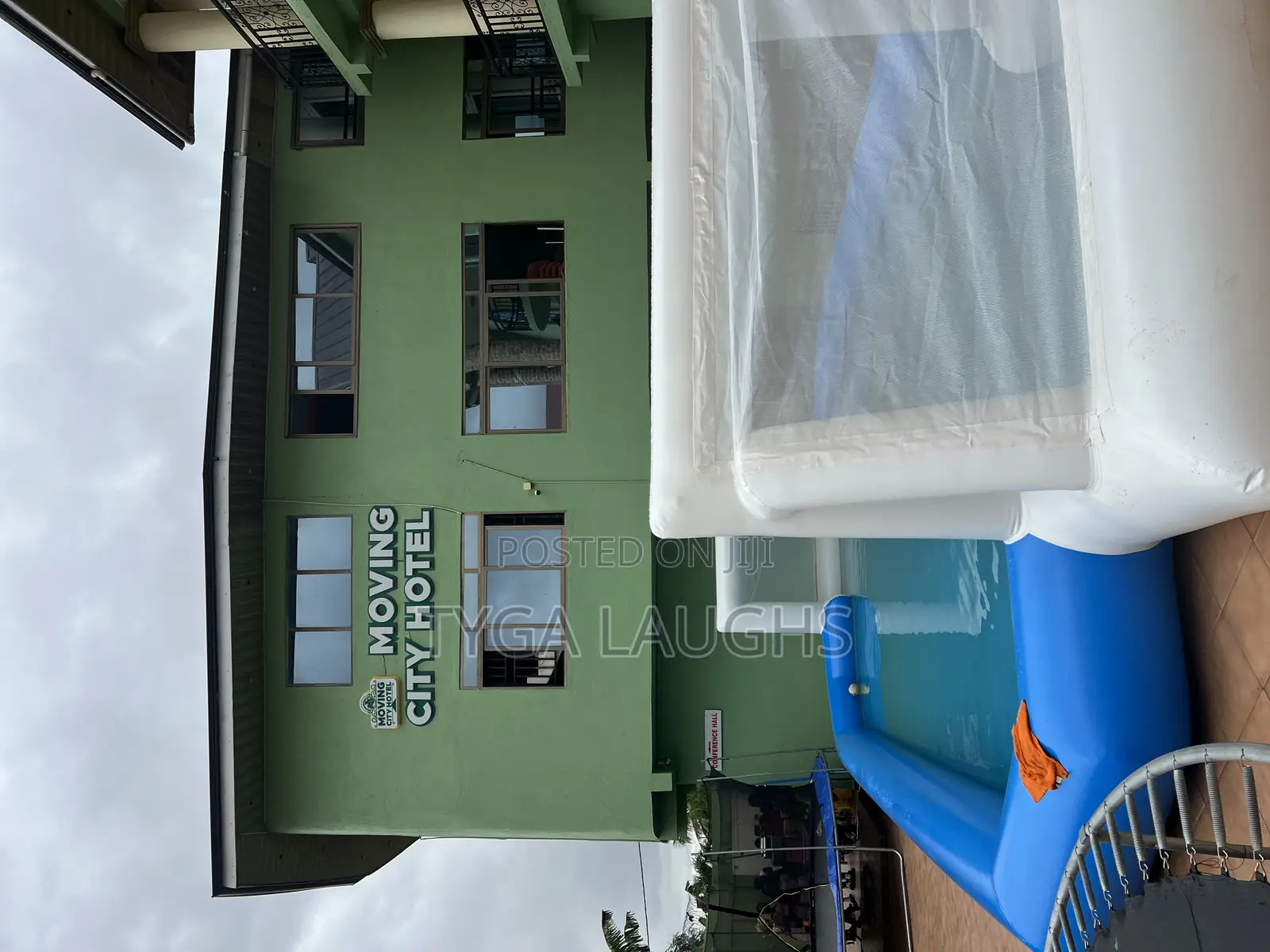 Bouncy Castle , Trampoline, Big Swimming Pool , Funfair