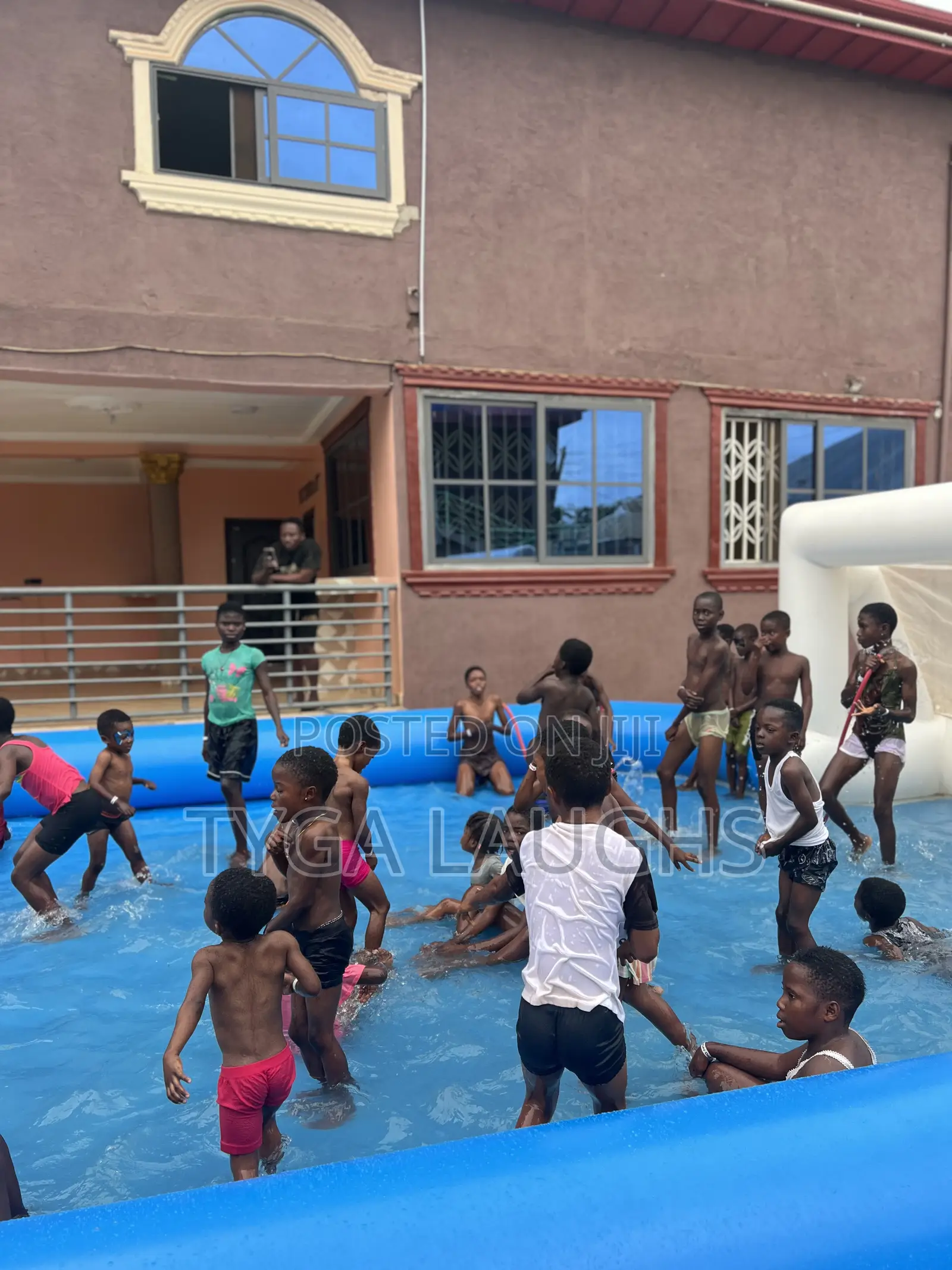 Bouncy Castle , Trampoline, Big Swimming Pool , Funfair