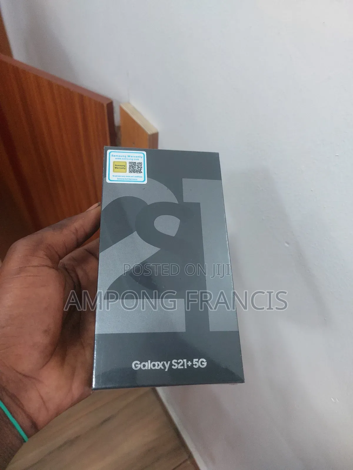 New Samsung Galaxy S21+ 5G 256 GB Black