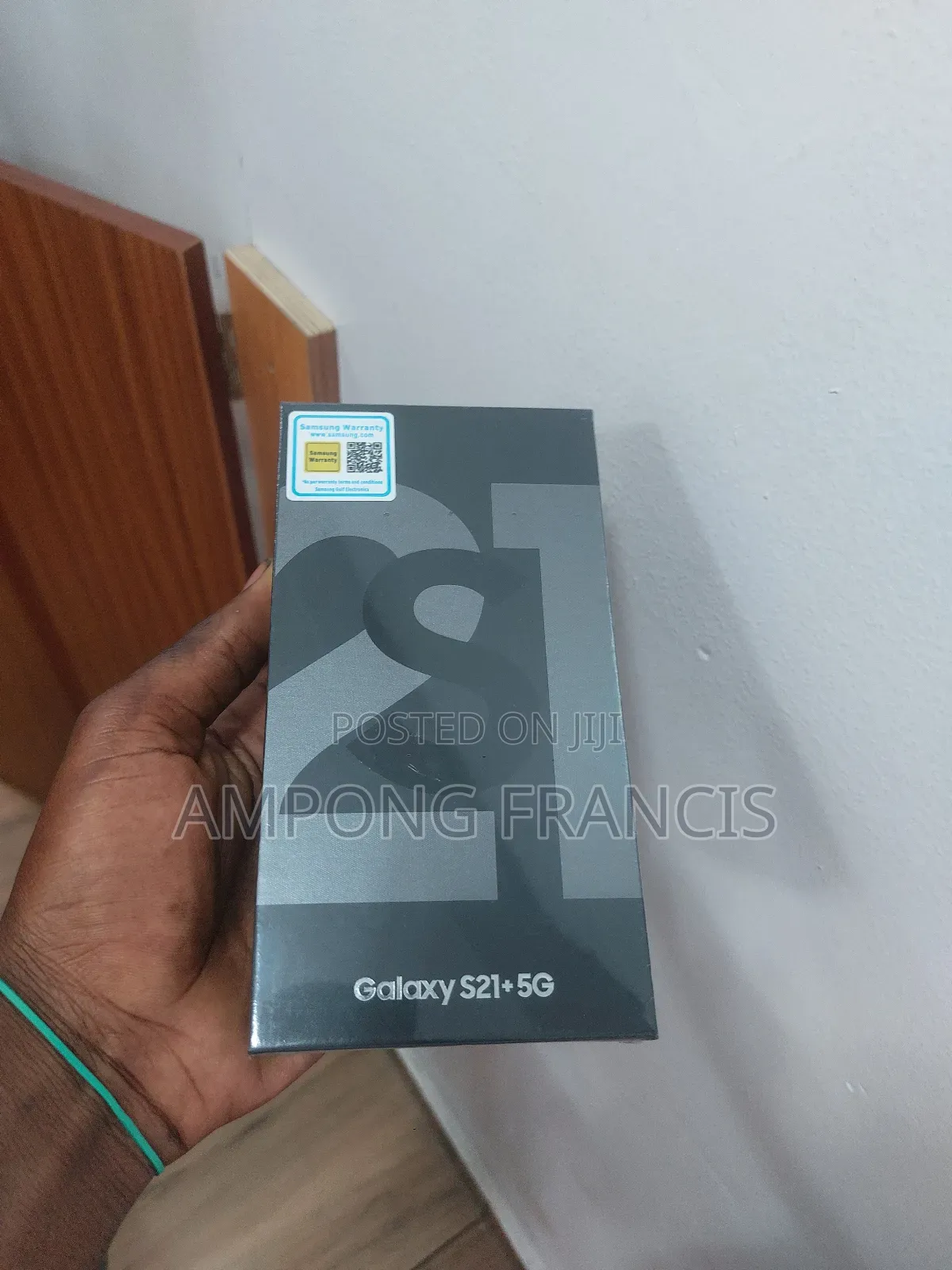 New Samsung Galaxy S21+ 5G 256 GB Black