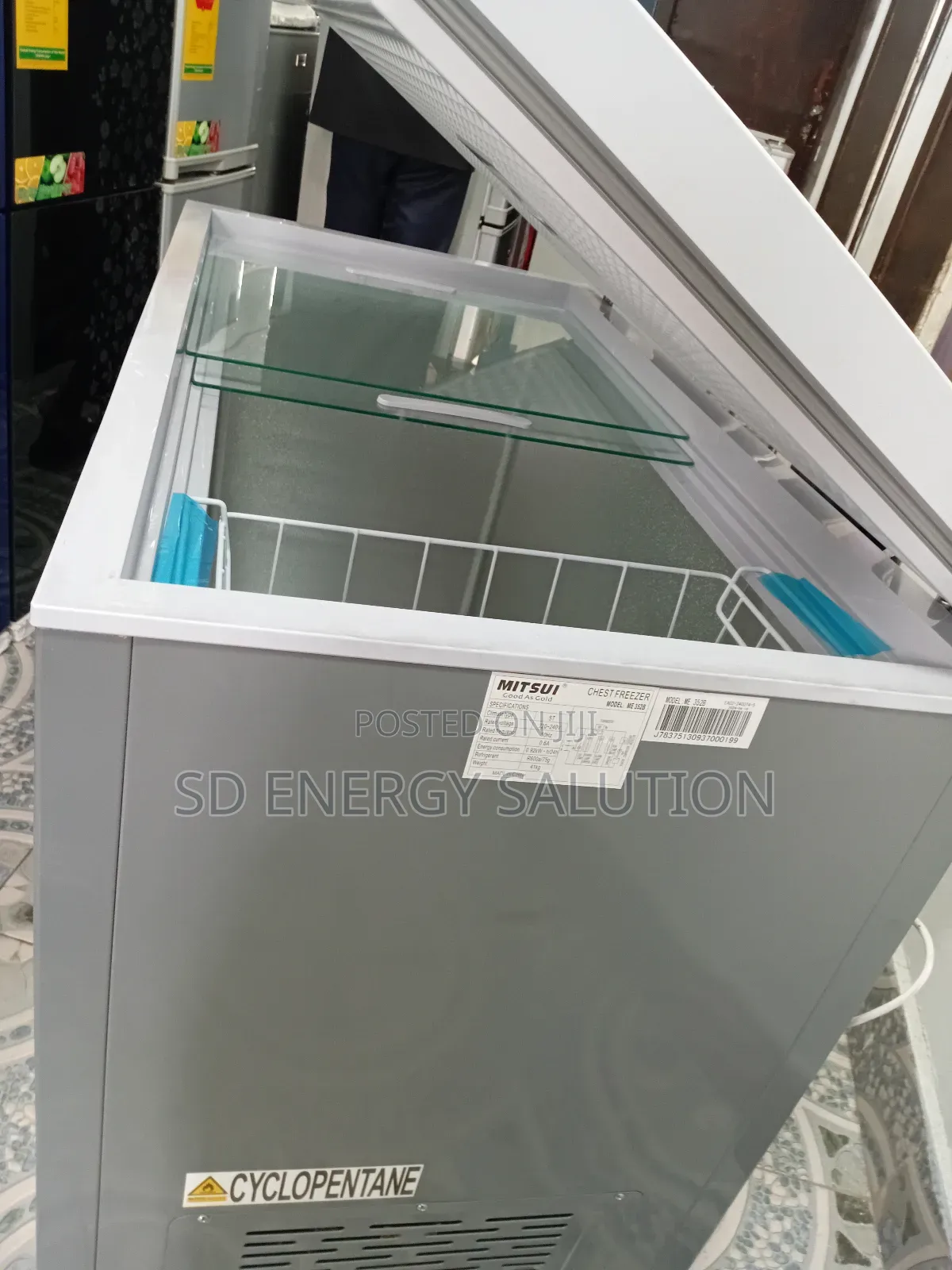 Congenital Chest Freezer Mitsul Model Me-352b Freezer
