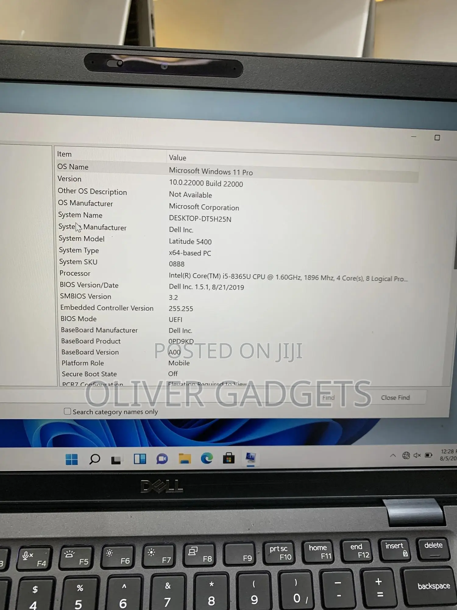 Laptop Dell Latitude 5400 16GB Intel Core I5 SSD 512GB