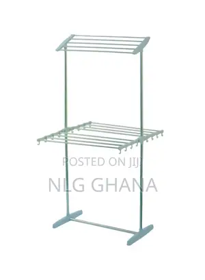 2 Layer Multifunctional Clothes Drying Rack. Ghx3142