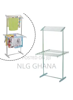 2 Layer Multifunctional Clothes Drying Rack. Ghx3142