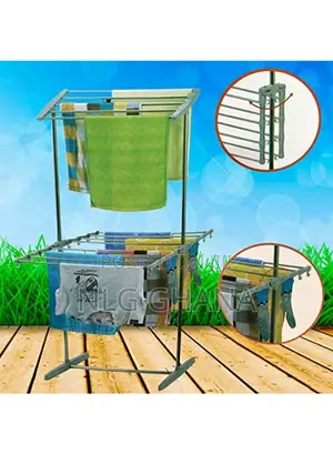 2 Layer Multifunctional Clothes Drying Rack. Ghx3142