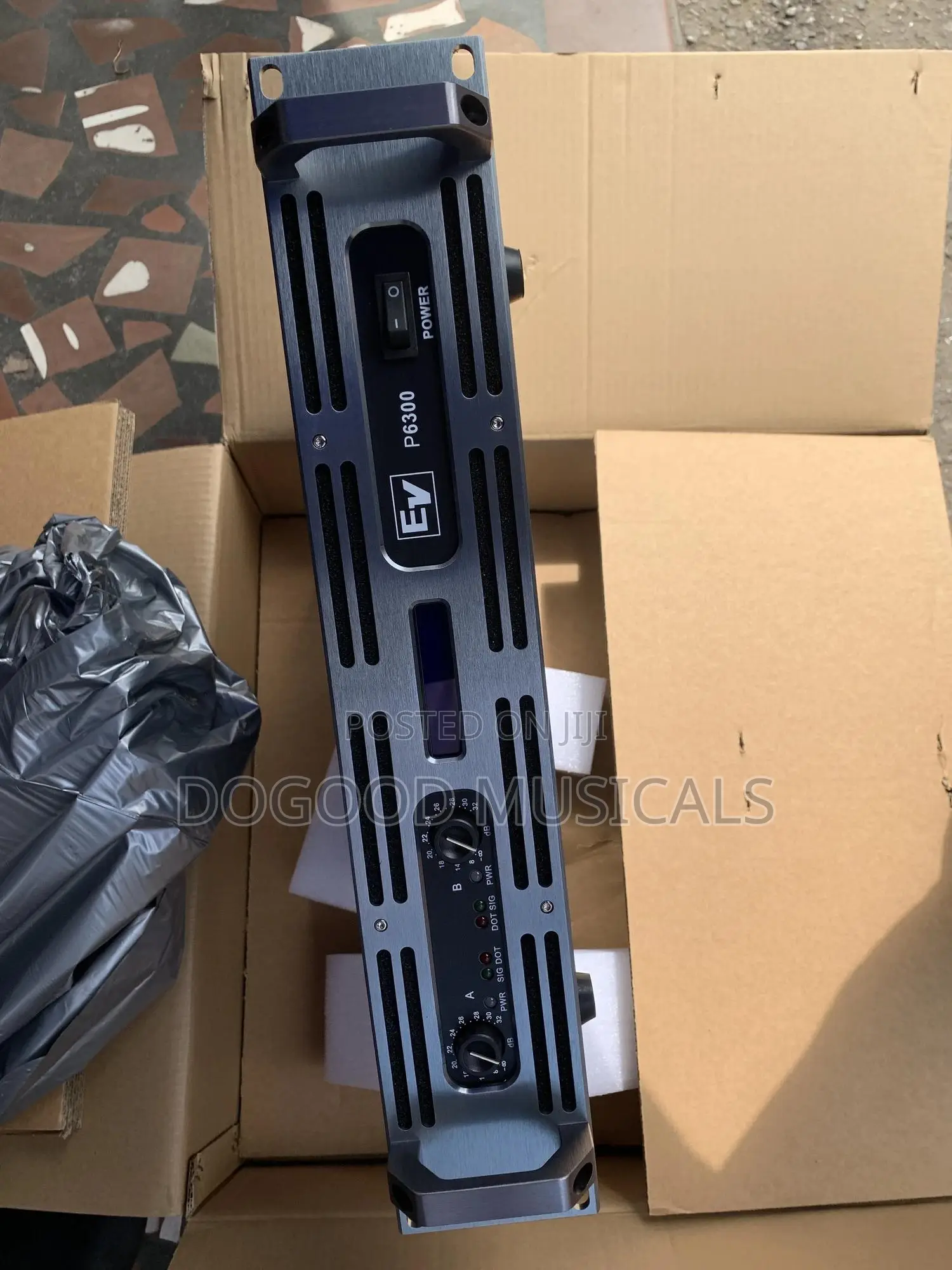 Ev P-6300 6300watt Power Amplifier