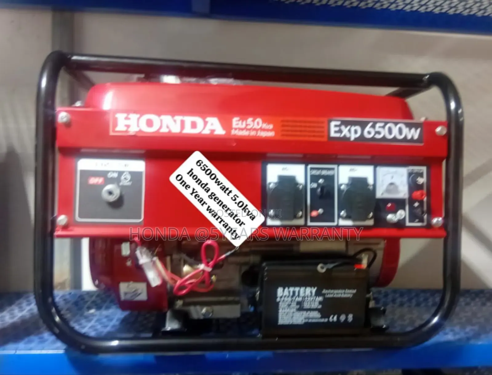 5kva Honda 6500watt Petrol Generator Keystart Honda 5kva