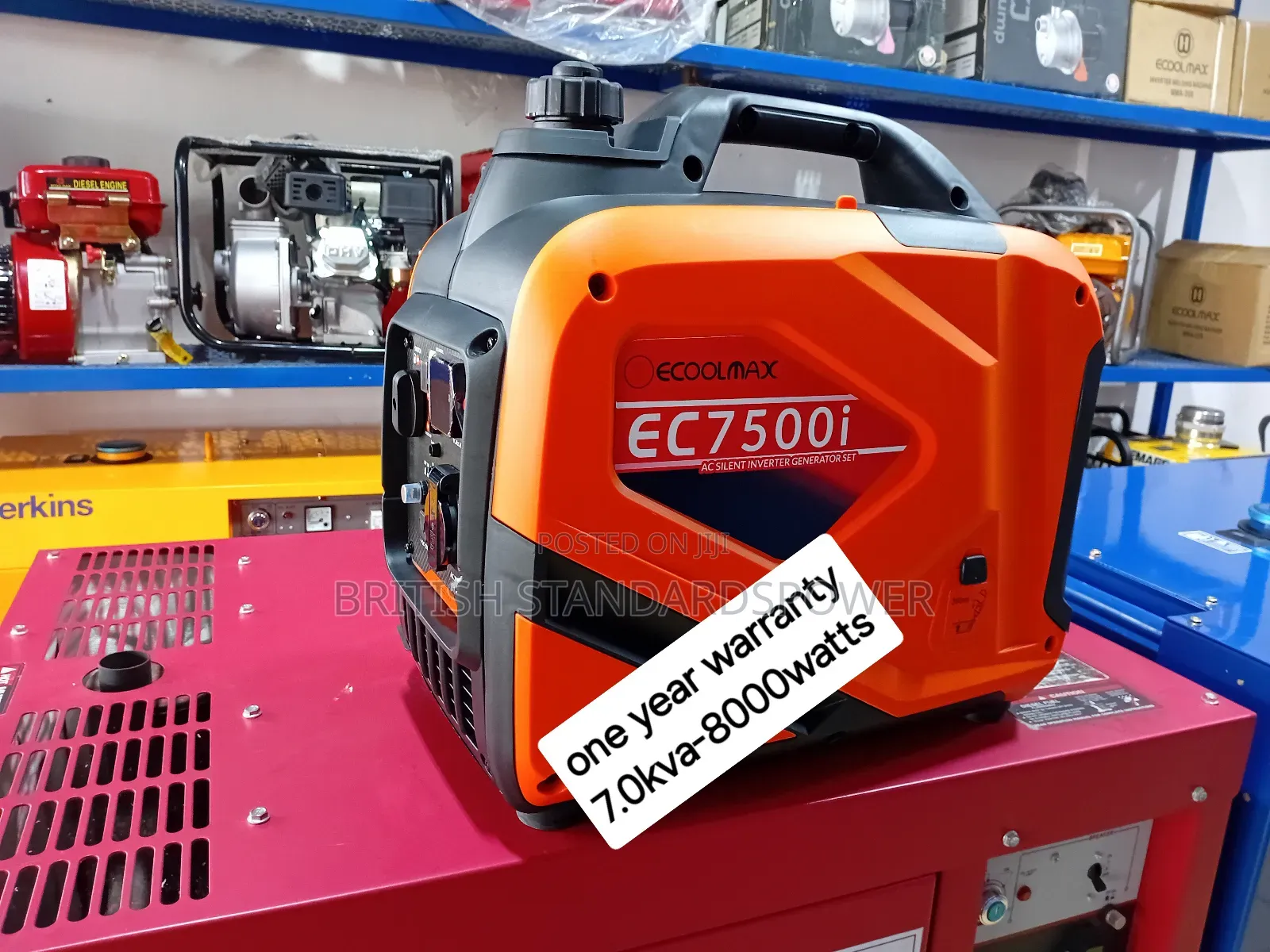 High Power Flow 7.0kva Petrol Generator Set