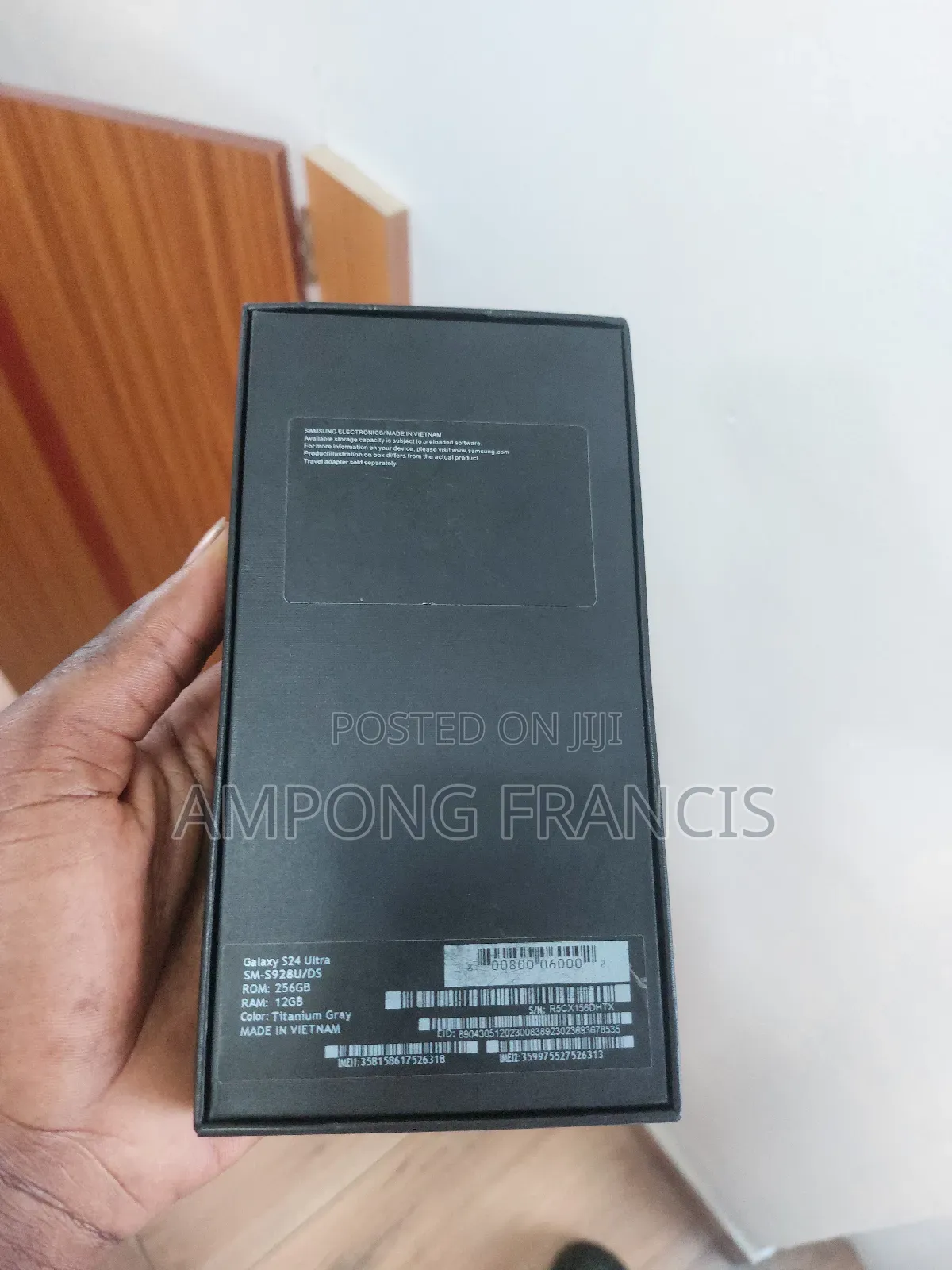 New Samsung Galaxy S24 Ultra 256 GB Black