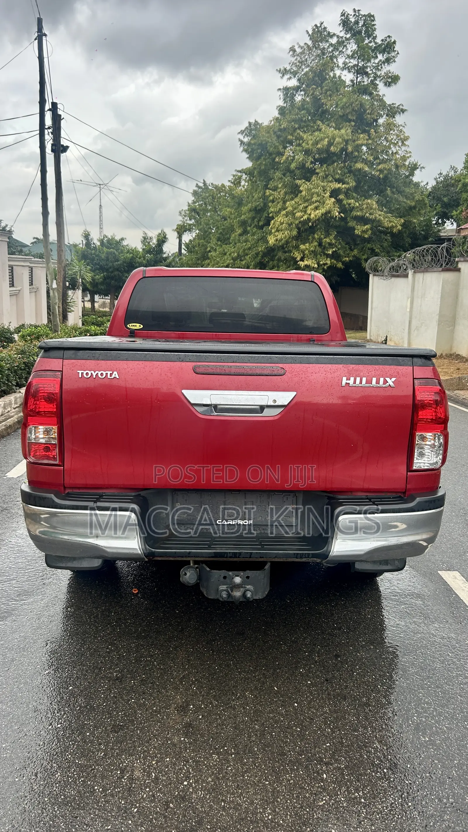 Toyota Hilux Revo Double Cab Deisel 2.8 AWD 2019 Red