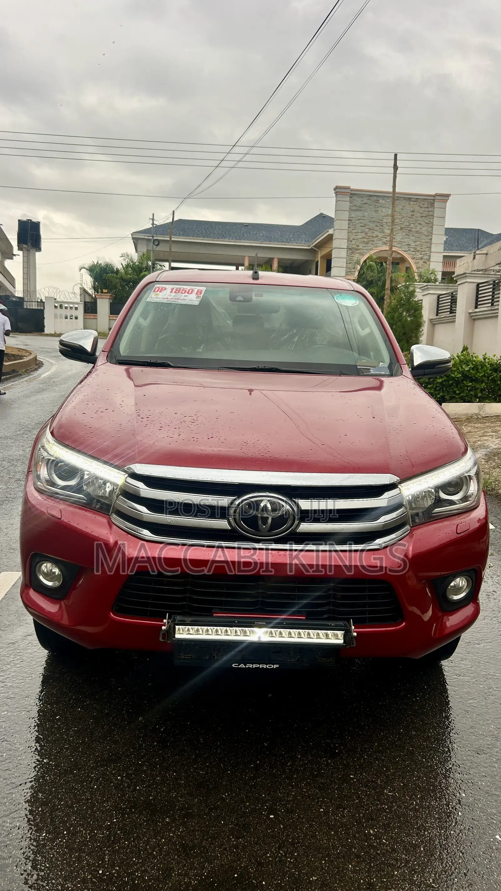Toyota Hilux Revo Double Cab Deisel 2.8 AWD 2019 Red