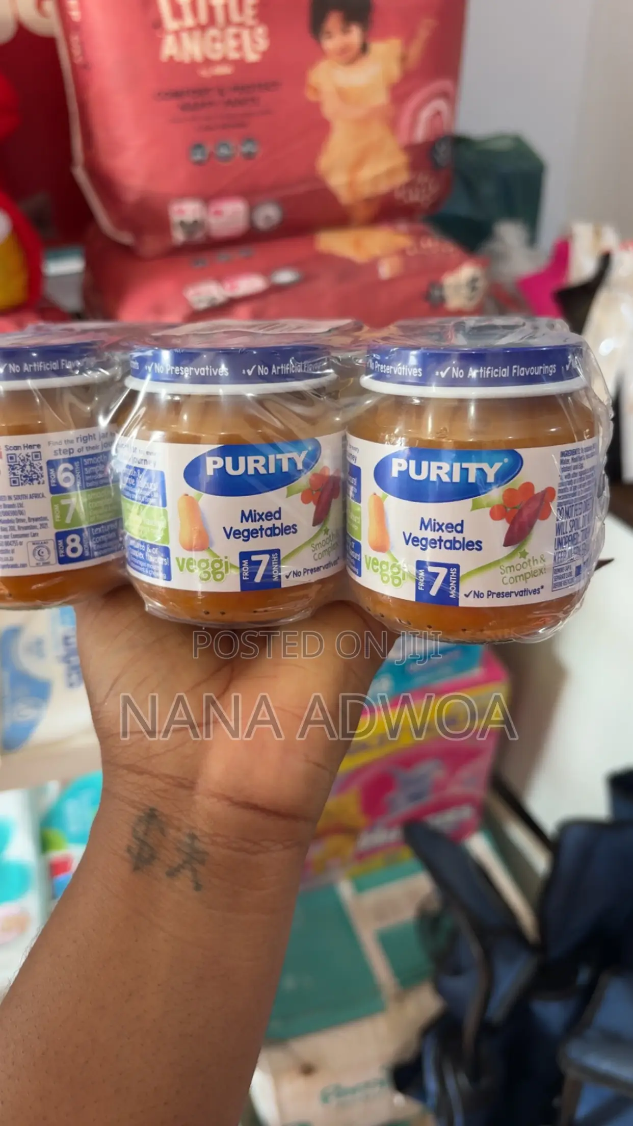 Purity Baby Pudding