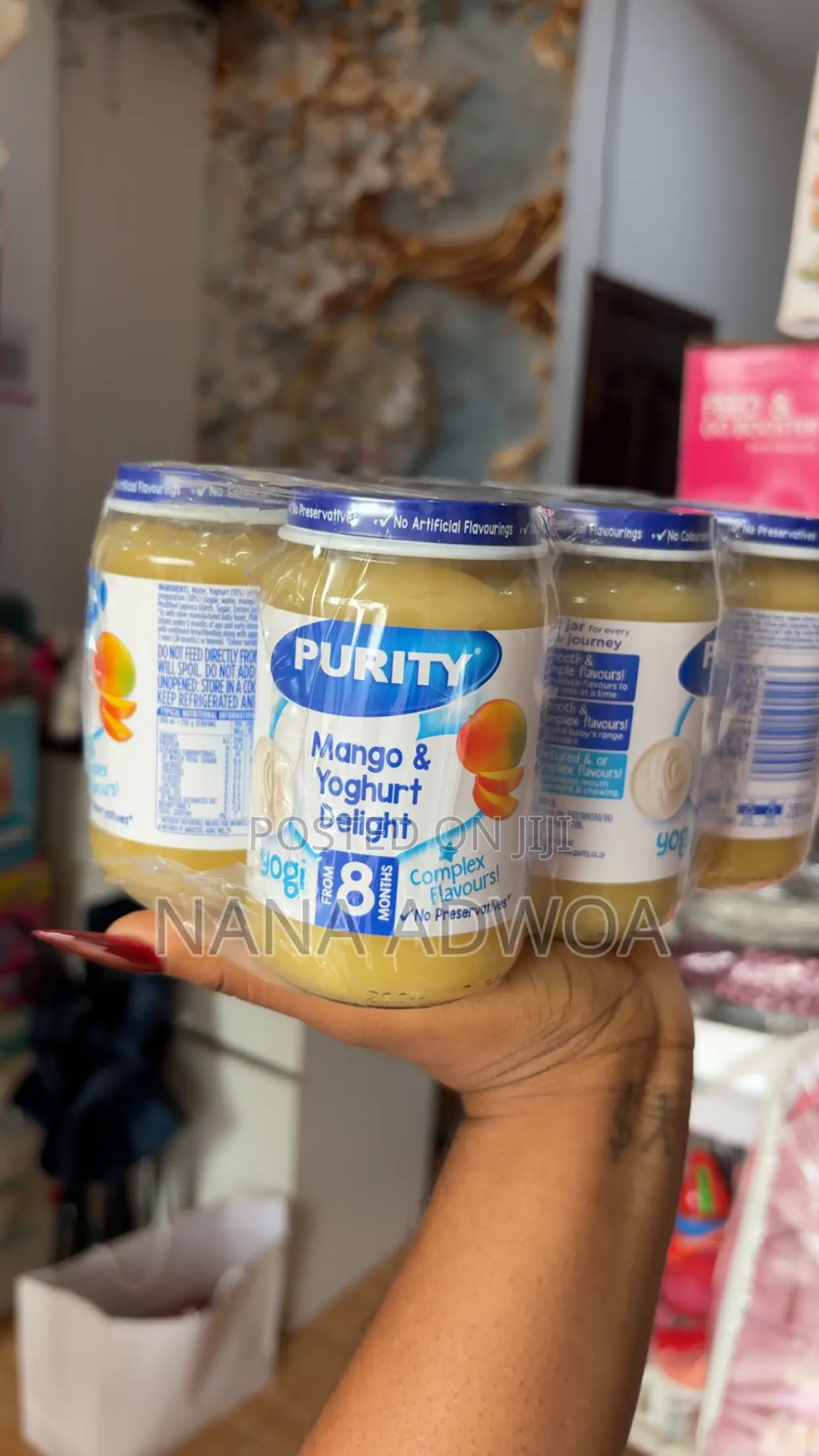 Purity Baby Pudding