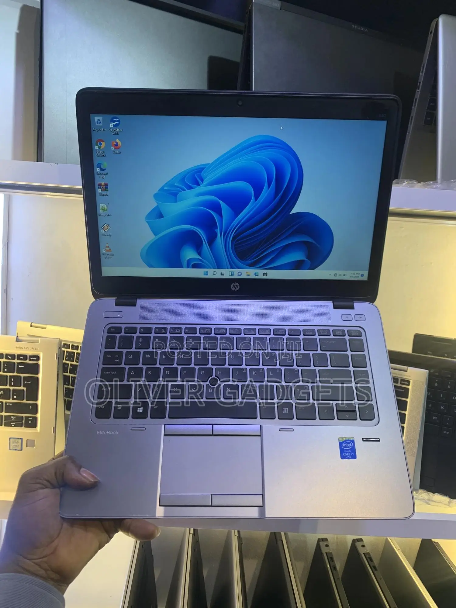 Laptop HP EliteBook 840 G2 16GB Intel Core I7 SSD 256GB