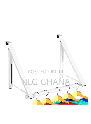 Foldable Over the Door Hook Drying Rack. Tvx20344