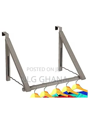 Foldable Over the Door Hook Drying Rack. Tvx20344