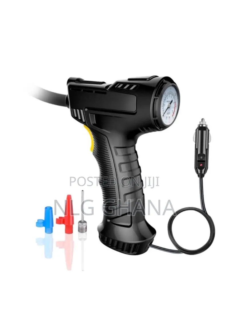 120w Portable Car Tire Inflator With Pressure. Tvx11451