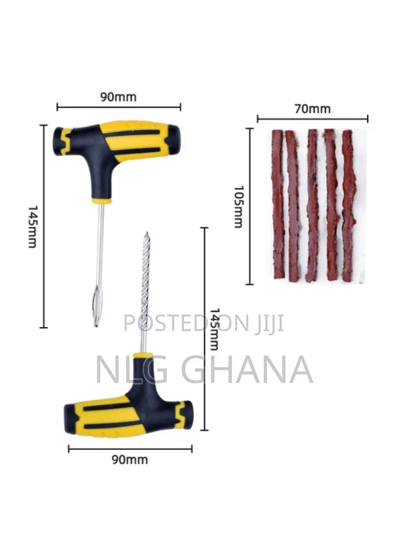 10pcs / Set Car Tyre Puncture Repair Kit. Tvx20842