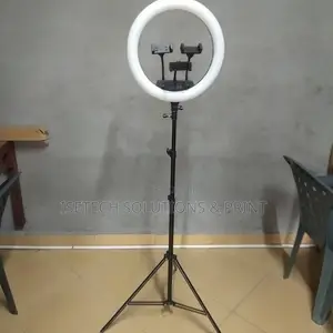Ring Light Rgb 14inches With 3 Phones Holder