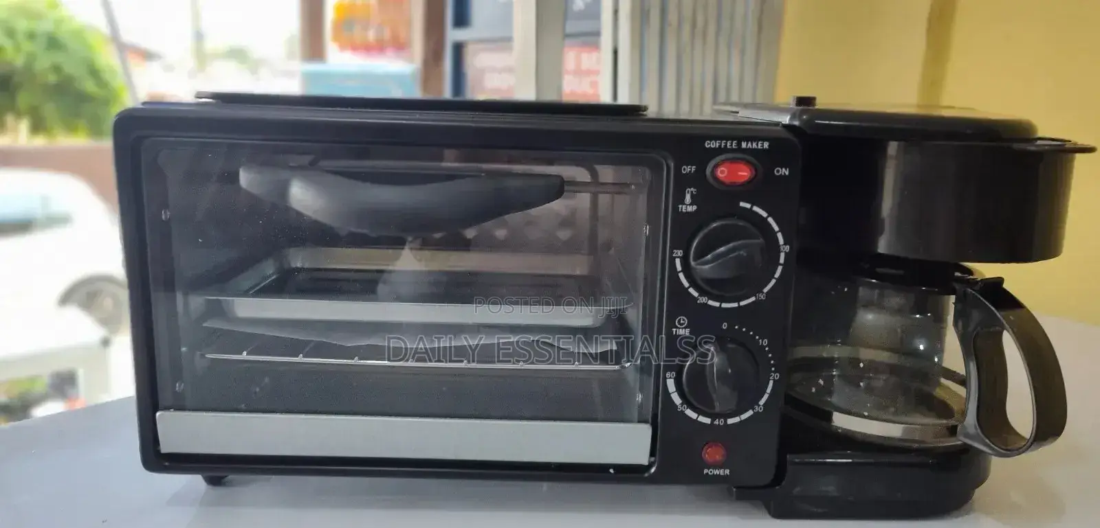All-in-one Breakfast Maker – Silver Crest 12l Edition