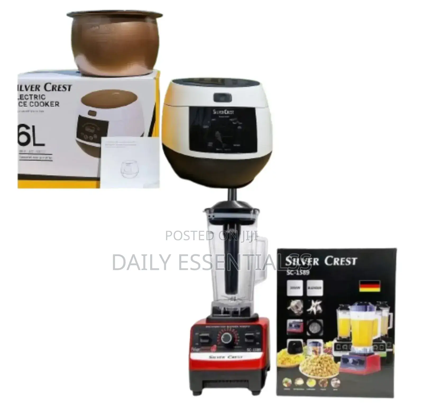 Silver Crest 6l Digital Cooker & Blender