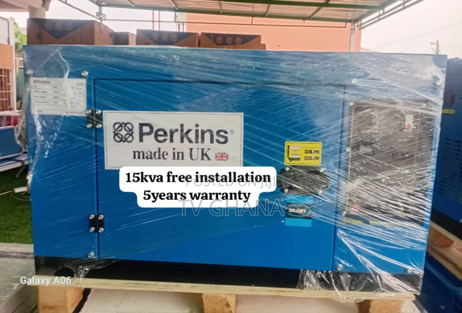 Your Business Deserves This Perkins 15kva Diesel Generator