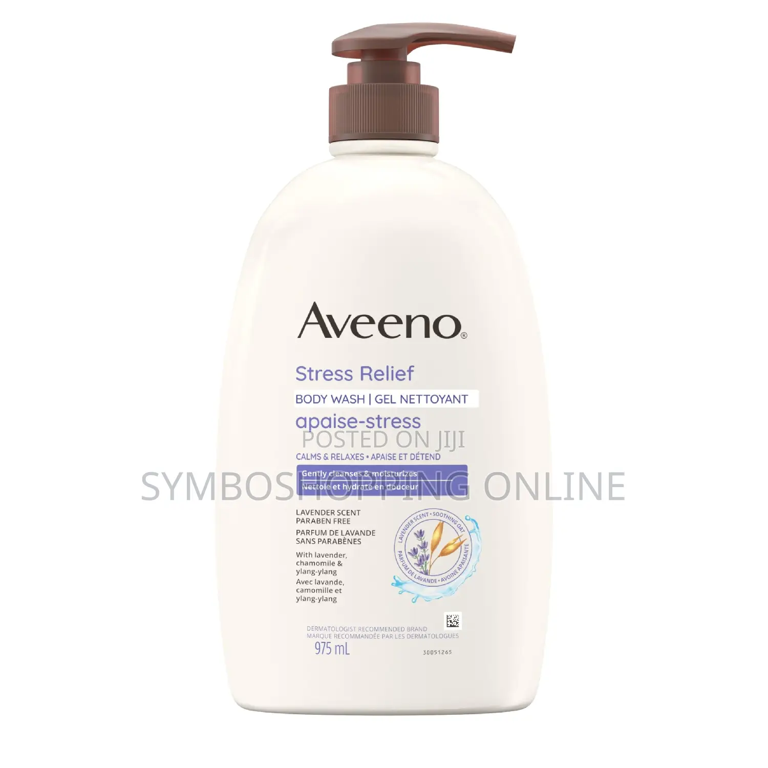 Aveeno Stress Relief Body Wash 975ml