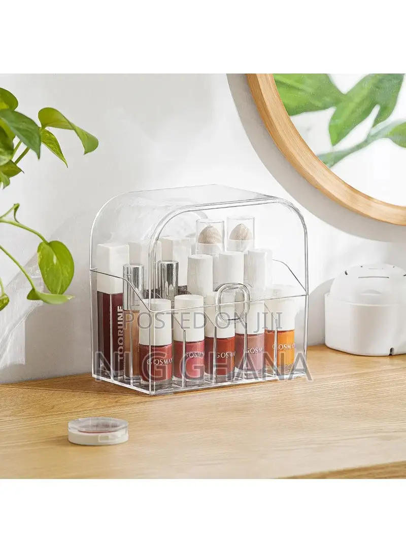 Lipstick Storage Box Dust-Proof Flip Cover.