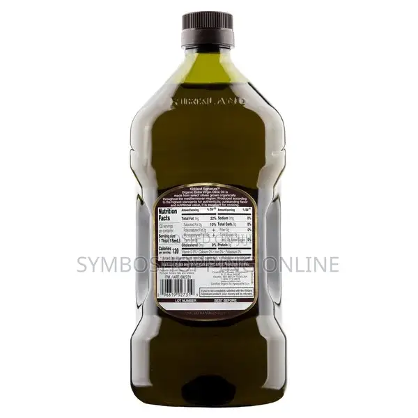 Kirkland Signature Organic Extra Virgin Olive Oil, 2 L