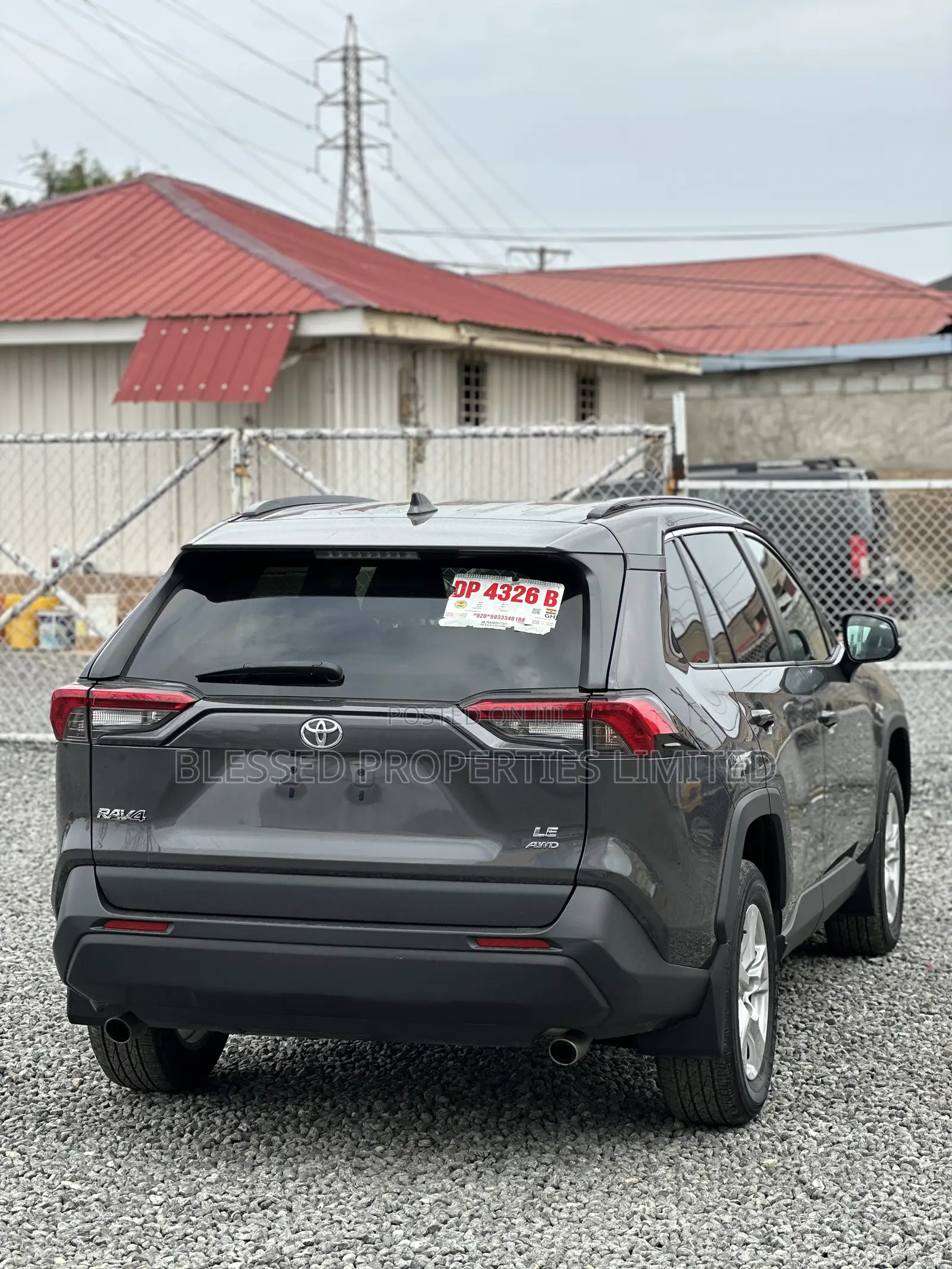 Toyota RAV4 LE AWD 2020 Gray