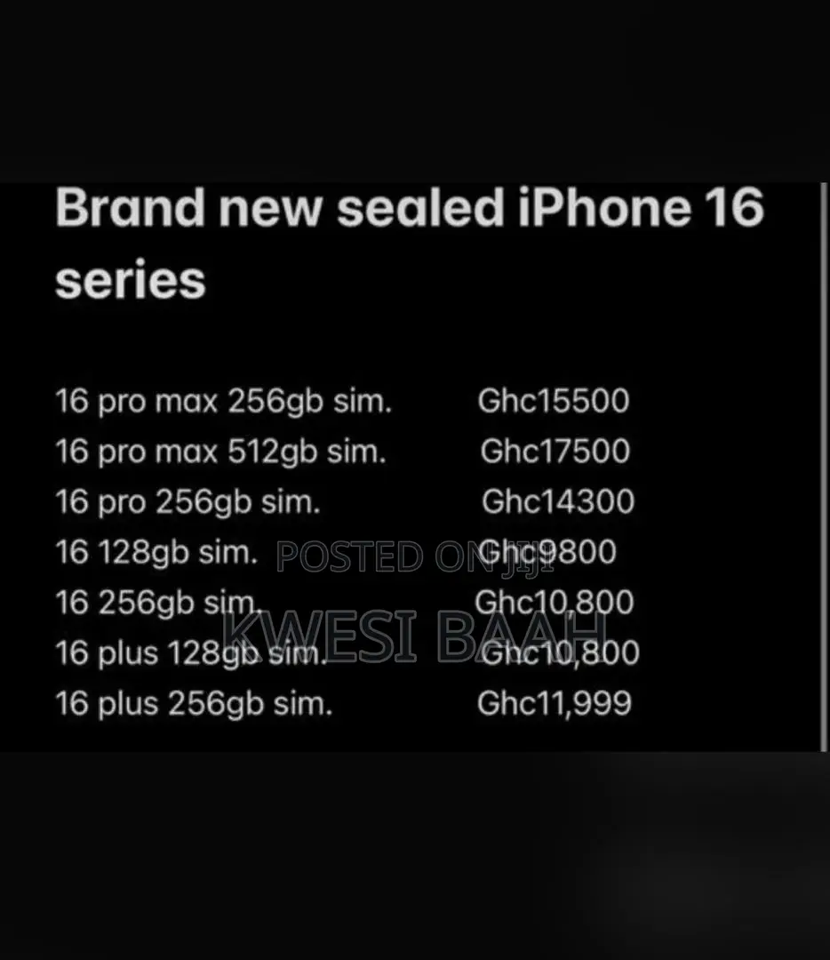 New Apple iPhone 16 128 GB Pink