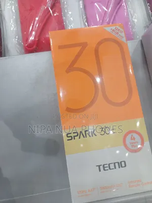 New Tecno Spark 30C 128 GB White