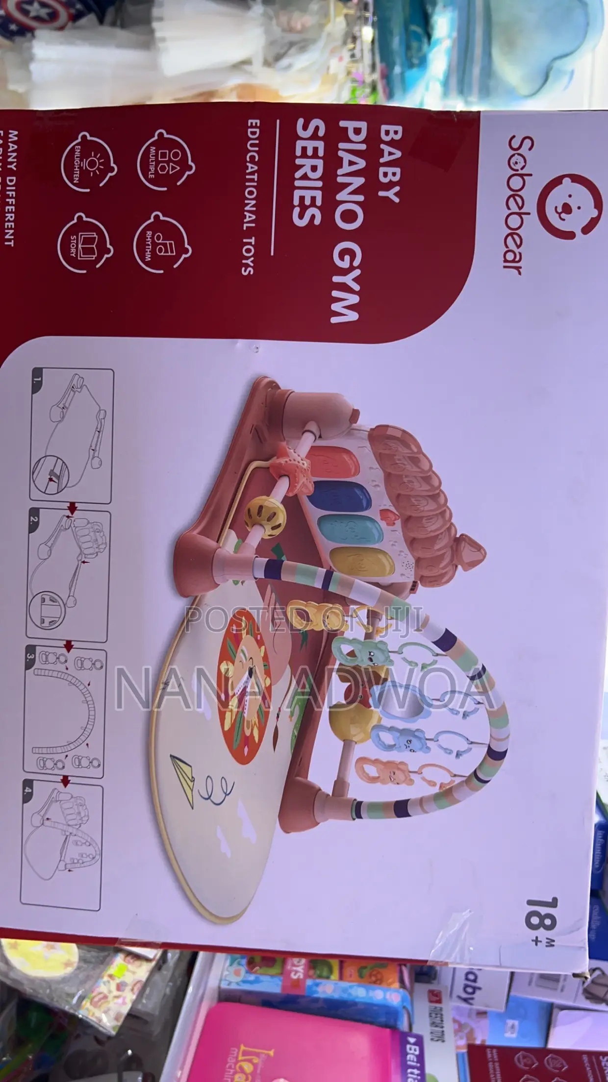 Baby Piano Gym Mat