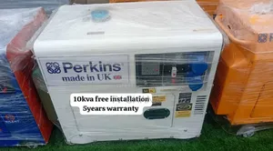 One Button Full Power Perkins 10kva Diesel 13000watts