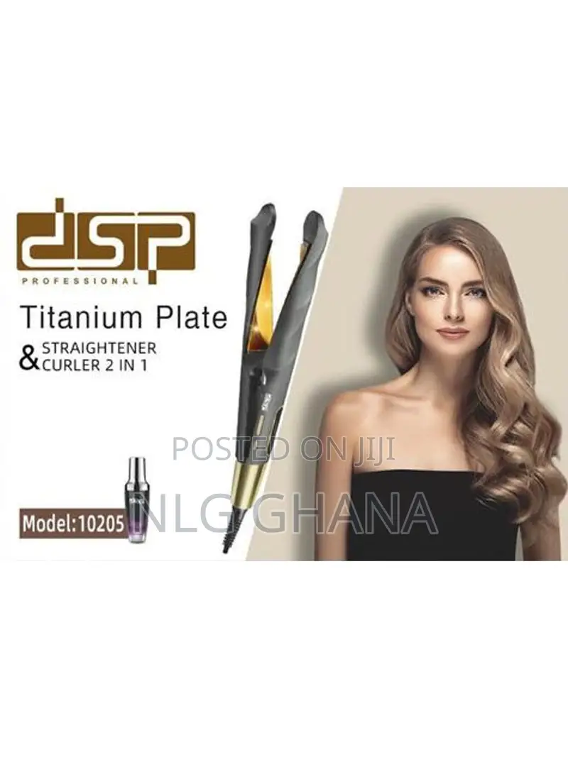 50w 2-in-1 Professional Hair Straightener Curling.