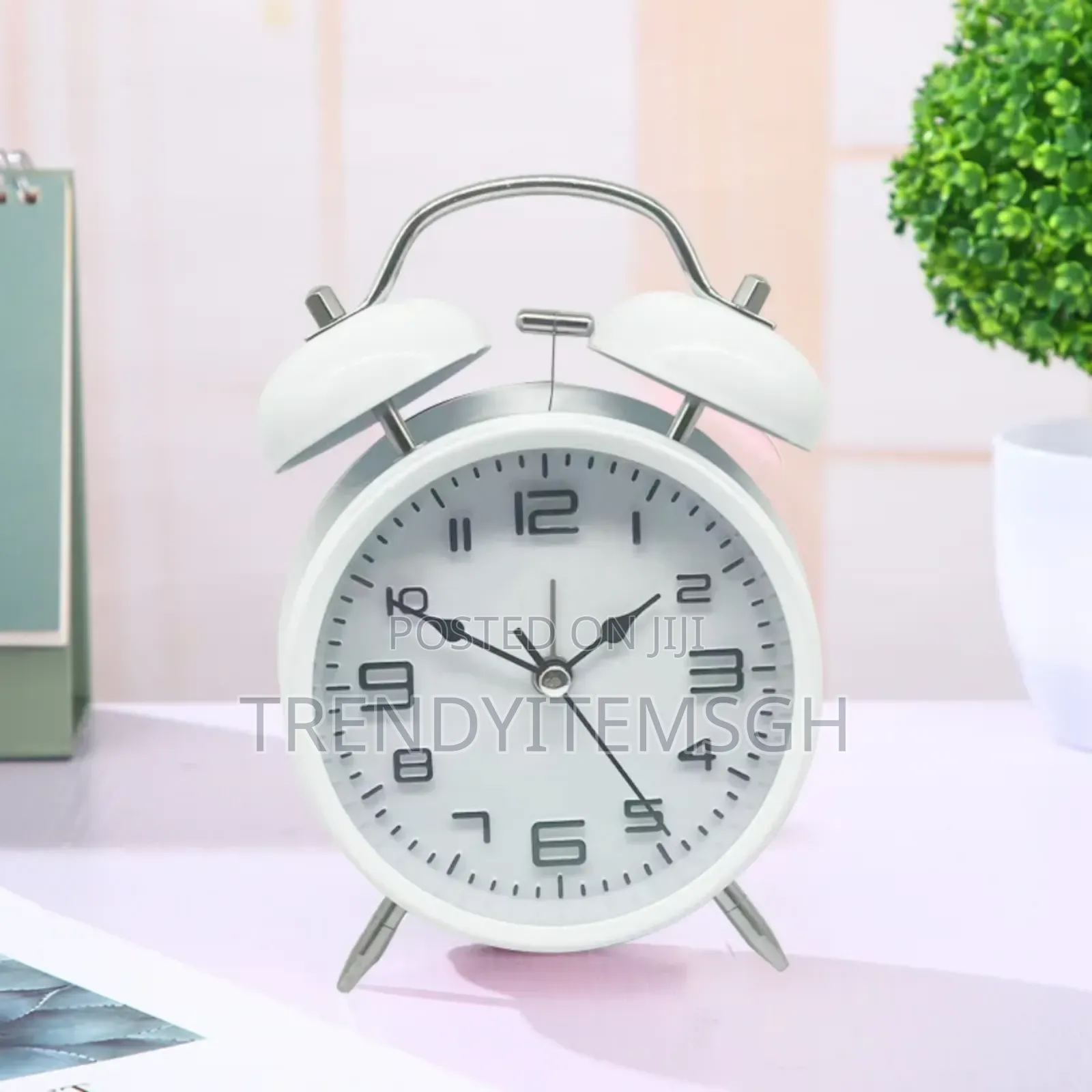 Twin Bell Loud Metal Alarm Clock